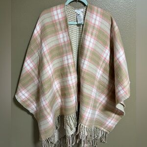 Isaac Mizrahi Live Plaid To Houndstooth Reversible Ariana in Blush